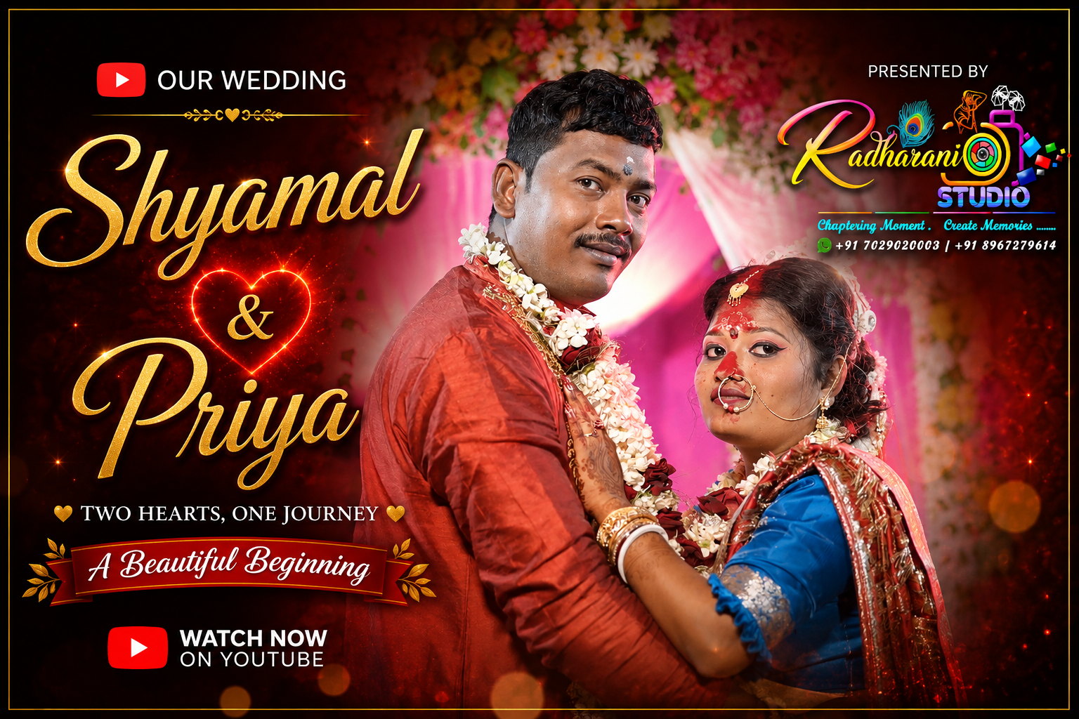 Shyamal & Priya || Cinematic Bengali Full Wedding Video II Radharani Studio