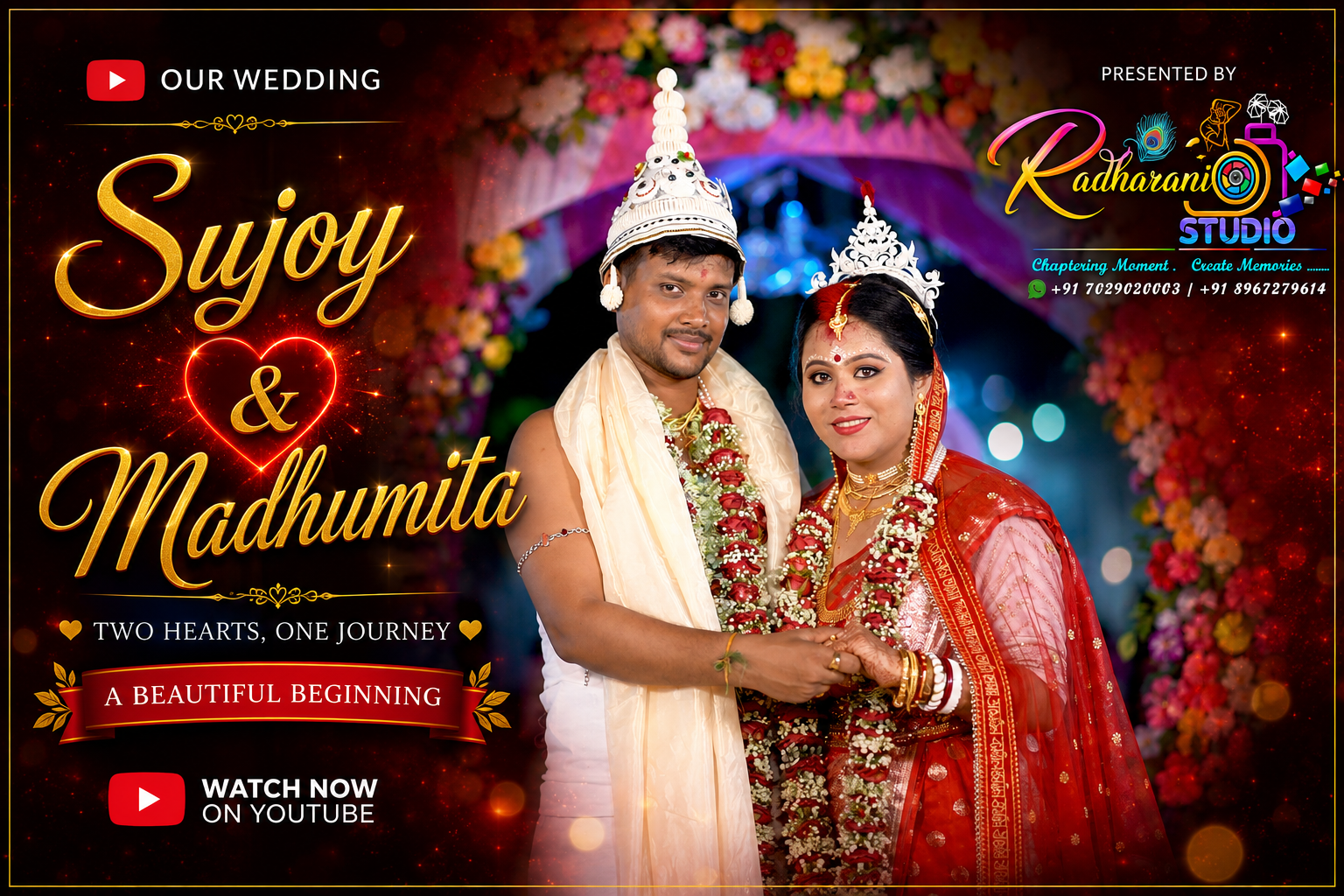 Sujoy & Madhumita // Full Cinematic Wedding Video // Radharani Studio